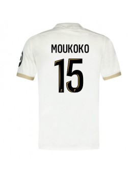 Billige OGC Nice Youssoufa Moukoko #15 Bortedrakt 2024-25 Kortermet